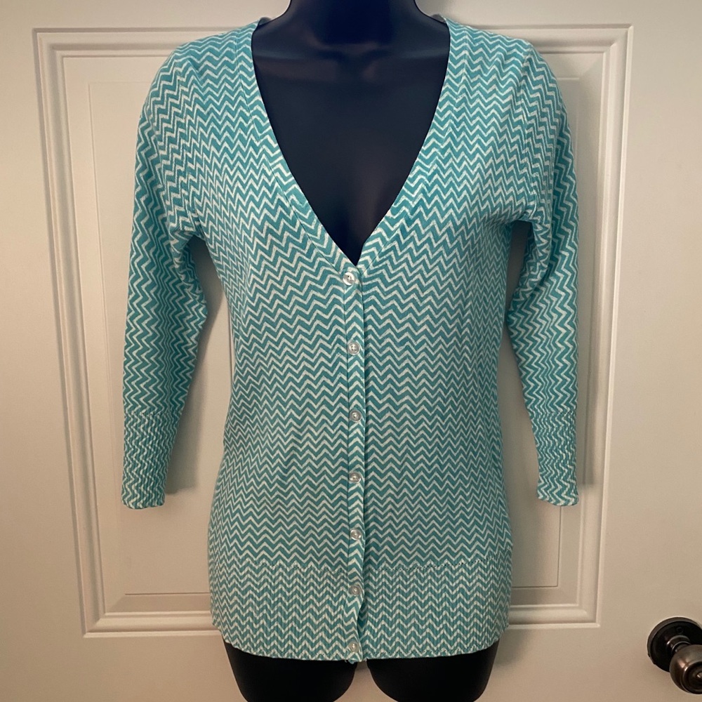 Chevron Cardigan